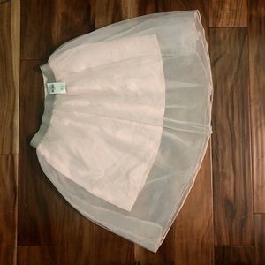 Light pink knee high skirt 🌸